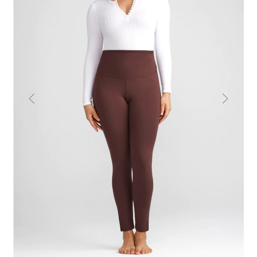 Yummie Ponte Shaping legging, deep mahogany, new but no tags.